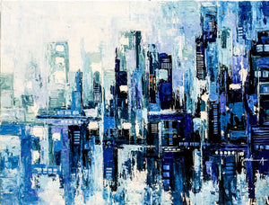 City In Blue