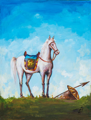 Warrior horse