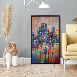 City With People